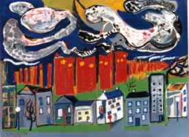 Gespenster über dem Rhein